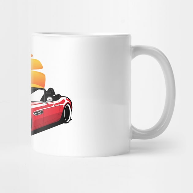 Red Z8 E52 Classic Sunset by KaroCars